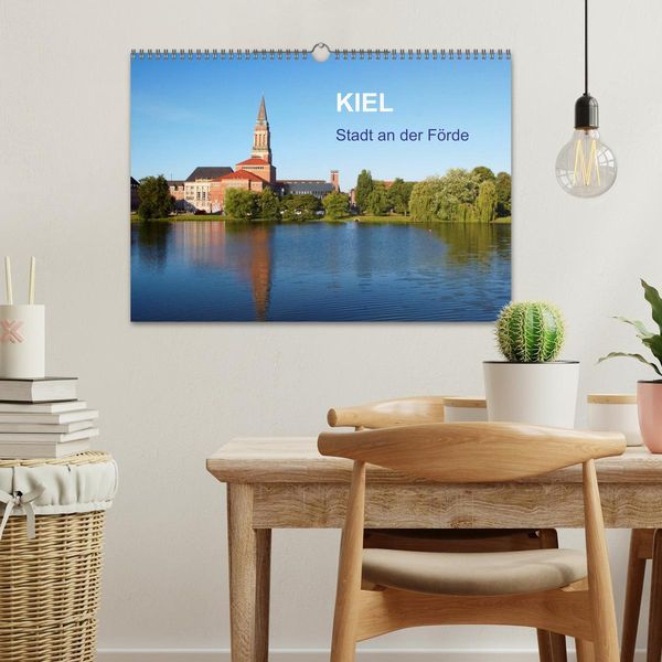 Produktbild: Kiel - Stadt an der F&ouml;rde (Wandkalender 2026 DIN A3 quer), CALVENDO Monatskalender