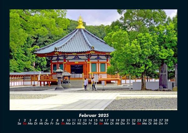Produktbild: Tempel 2025 Fotokalender DIN A4