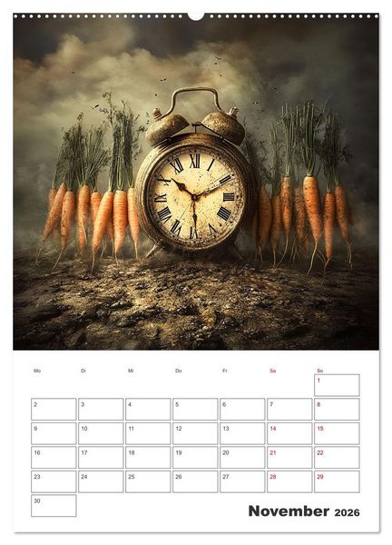 Produktbild: Gesunde Zeiten (Wandkalender 2026 DIN A2 hoch), CALVENDO Monatskalender