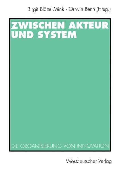 Produktbild: Zwischen Akteur und System