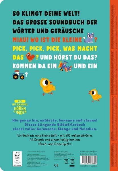 Produktbild: H&ouml;rst du ...? Mein supergro&szlig;es Soundbuch
