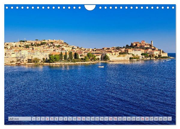 Produktbild: Faszinierendes Elba (Wandkalender 2026 DIN A4 quer), CALVENDO Monatskalender