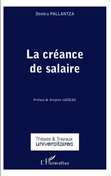 Produktbild: La creance de salaire