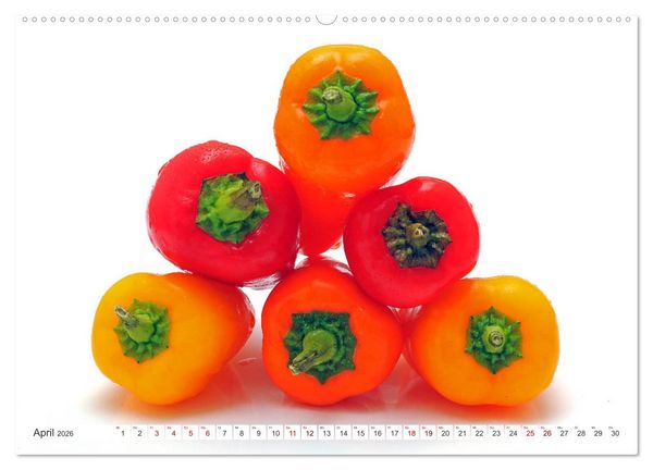 Produktbild: Gem&uuml;se, so gesund (hochwertiger Premium Wandkalender 2026 DIN A2 quer), Kunstdruck in Hochglanz