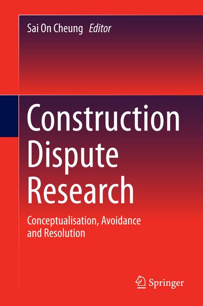 Produktbild: Construction Dispute Research