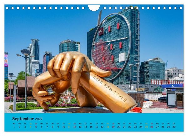 Produktbild: Seoul - Die Seele Koreas (Wandkalender 2027 DIN A4 quer), CALVENDO Monatskalender