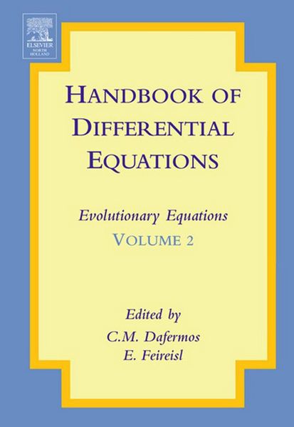 Produktbild: Handbook of Differential Equations: Evolutionary Equations