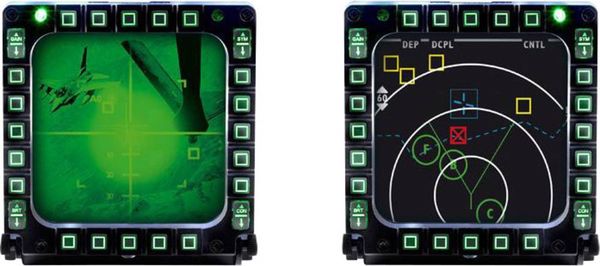 Produktbild: PC - Replica U.S Air Force MFD Cougar Flight Panel Duo Pack