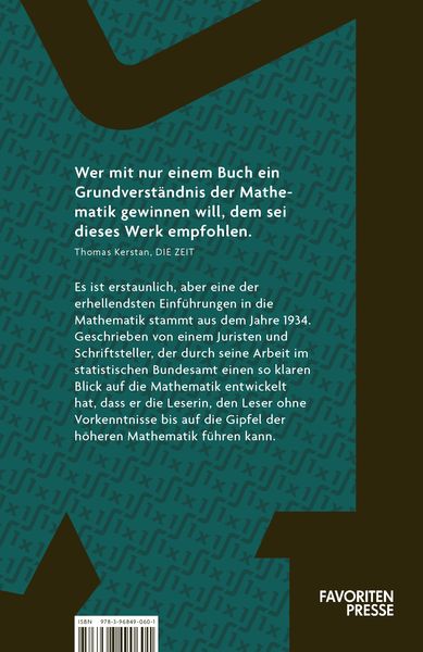 Produktbild: Vom Einmaleins zum Integral