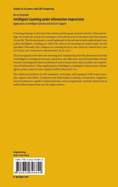 Produktbild: Intelligent Counting Under Information Imprecision