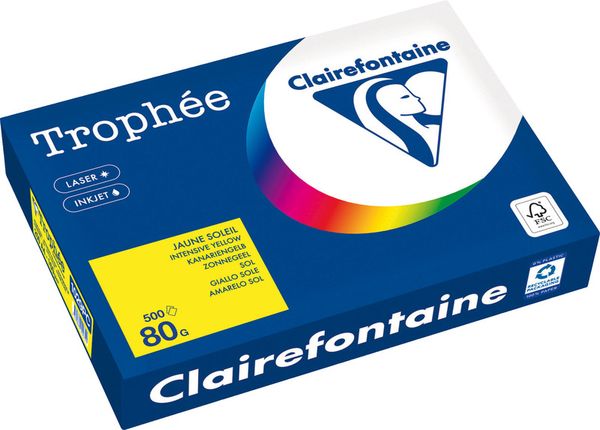 Produktbild: Kopierpapier A4 80g kanarienge