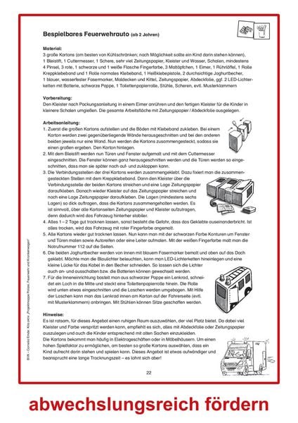 Produktbild: Kita aktiv Projektmappe Polizei, Feuerwehr und Krankenwagen