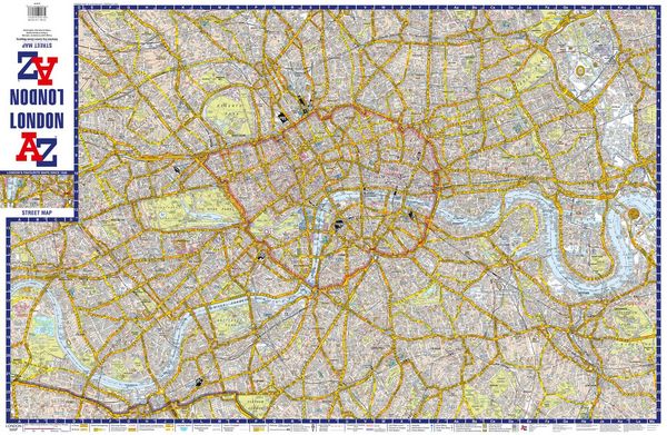 Produktbild: A-Z Maps: London A-Z Map