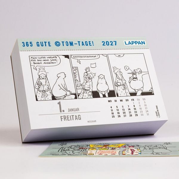 Produktbild: 365 GUTE &copy;TOM-TAGE! 2027: Tageskalender