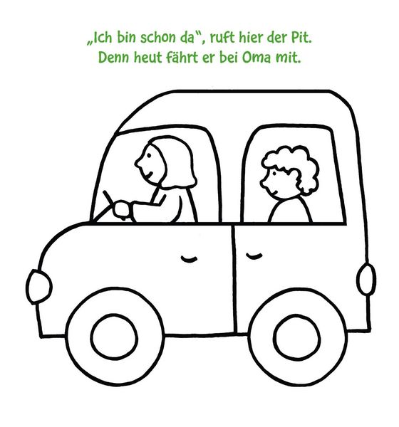 Produktbild: Ausmalbilder f&uuml;r Kita-Kinder: Das dicke Kindergarten-Malbuch: vorher und nachher