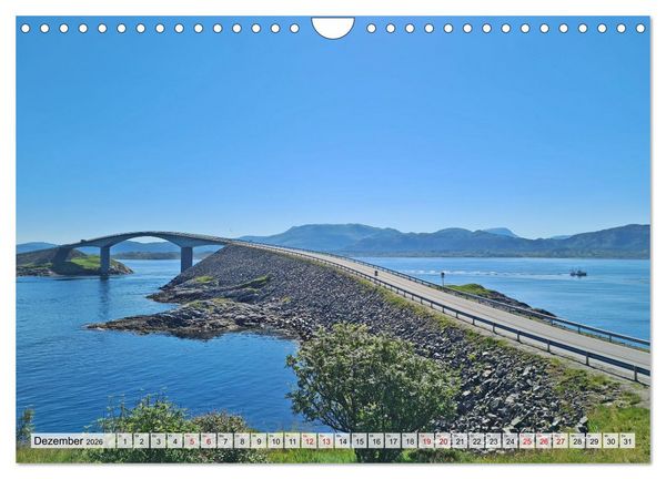 Produktbild: Norwegen erkunden mit dem Wohnmobil (Wandkalender 2026 DIN A4 quer), CALVENDO Monatskalender
