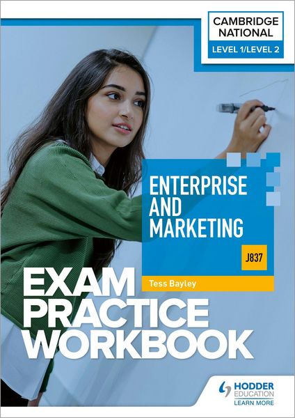 Produktbild: Level 1/Level 2 Cambridge National in Enterprise and Marketing (J837) Exam Practice Workbook