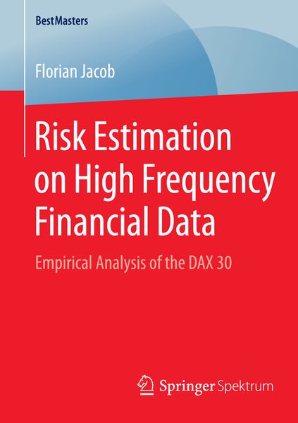 Produktbild: Risk Estimation on High Frequency Financial Data