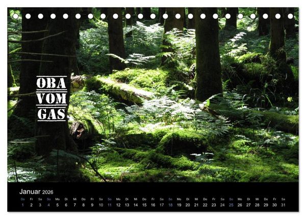 Produktbild: Baierische Lebensweisheiten (Tischkalender 2026 DIN A5 quer), CALVENDO Monatskalender
