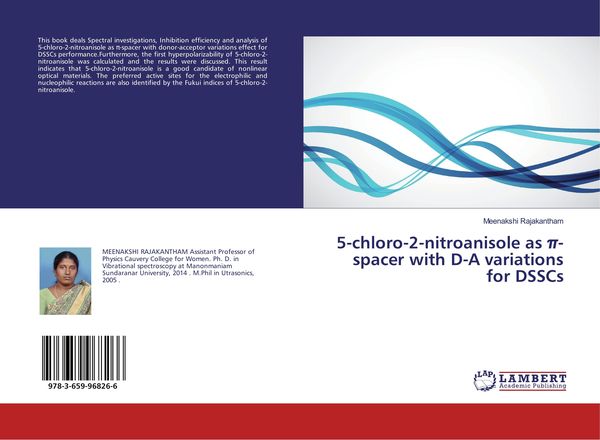 Produktbild: 5-chloro-2-nitroanisole as &iquest;-spacer with D-A variations for DSSCs
