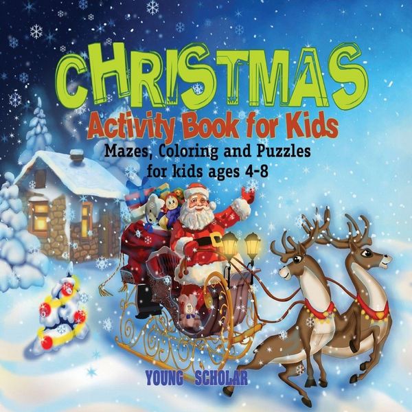 Produktbild: Christmas Activity Book for Kids
