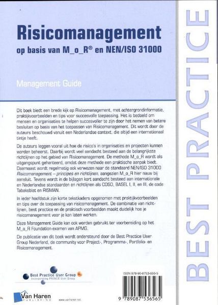 Produktbild: Kouwenhoven, M: Risicomanagement op Basis van M_o_R En NEN/I