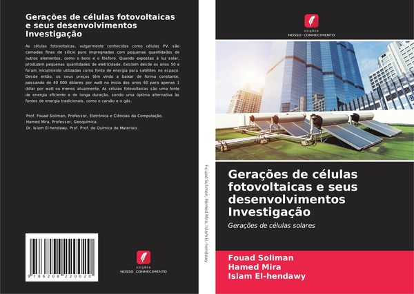 Produktbild: Gera&ccedil;&otilde;es de c&eacute;lulas fotovoltaicas e seus desenvolvimentos Investiga&ccedil;&atilde;o