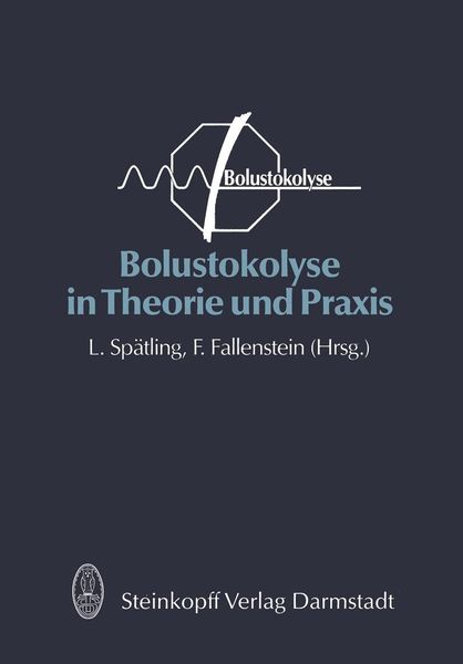 Produktbild: Bolustokolyse in Theorie und Praxis