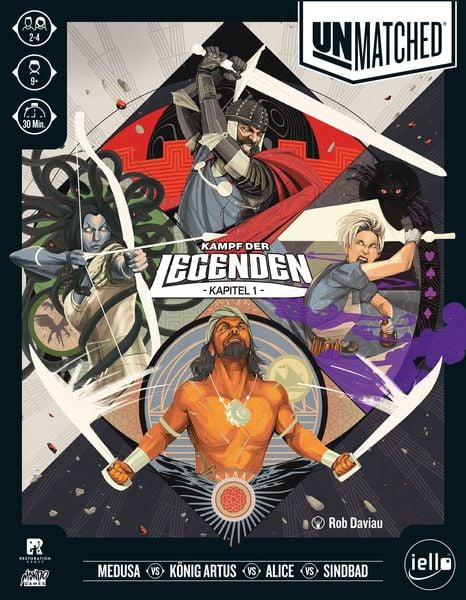 Produktbild: Unmatched Battle of Legends (Spiel)