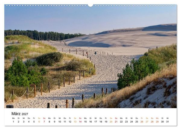 Produktbild: Naturparadies Polen (Wandkalender 2027 DIN A2 quer), CALVENDO Monatskalender