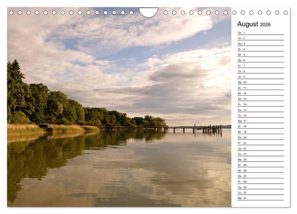 Produktbild: Seest&auml;rke - Der Ammersee (Wandkalender 2026 DIN A4 quer), CALVENDO Monatskalender