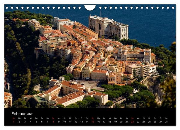 Produktbild: Faszination Monaco (Wandkalender 2026 DIN A4 quer), CALVENDO Monatskalender