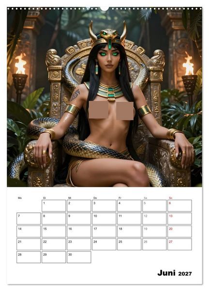 Produktbild: Mystische Engel (Wandkalender 2027 DIN A2 hoch), CALVENDO Monatskalender
