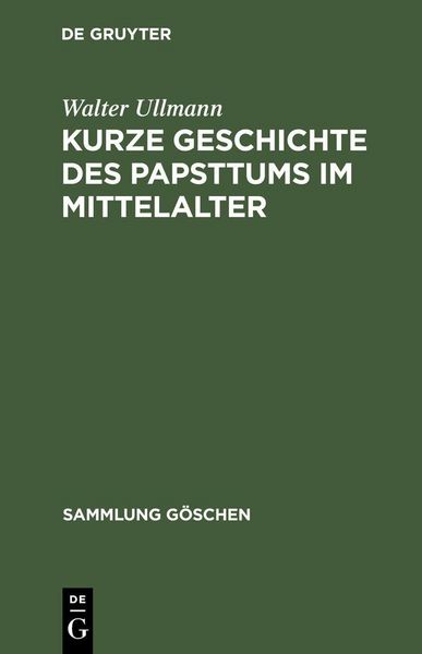 Produktbild: Kurze Geschichte des Papsttums im Mittelalter
