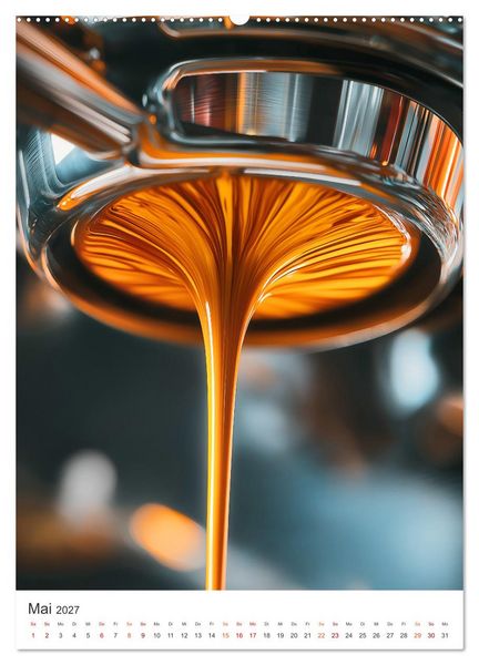 Produktbild: Zeit f&uuml;r Kaffee (hochwertiger Premium Wandkalender 2027 DIN A2 hoch), Kunstdruck in Hochglanz