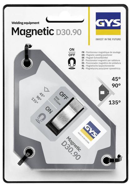 Produktbild: Toparc 044197 Winkelmagnet Magnet-Schwei&szlig;winkel MAGNETIC D30.90