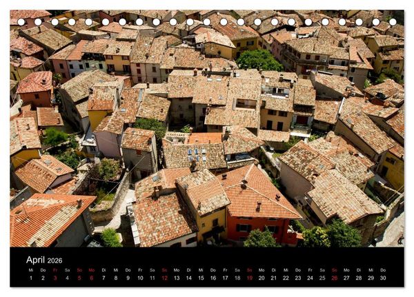 Produktbild: Gardasee / CH-Version (Tischkalender 2026 DIN A5 quer), CALVENDO Monatskalender