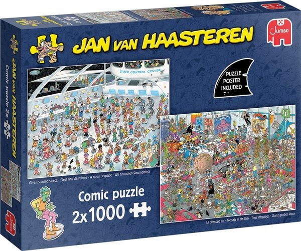 Produktbild: Jan van Hasteren - Puzzle 2 x 1000 Teile