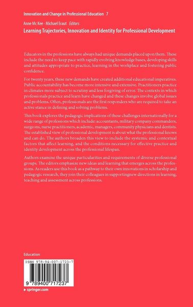 Produktbild: Learning Trajectories, Innovation and Identity for Professional Development