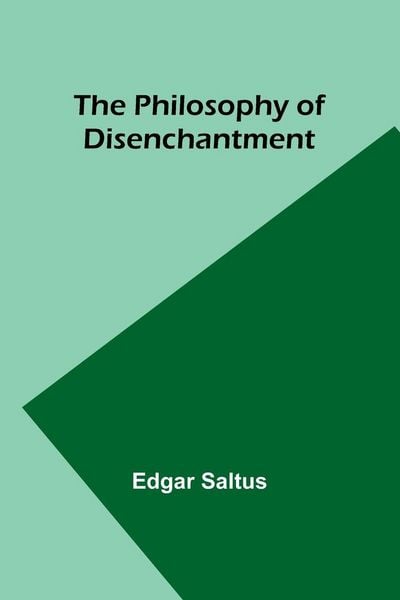 Produktbild: The Philosophy of Disenchantment