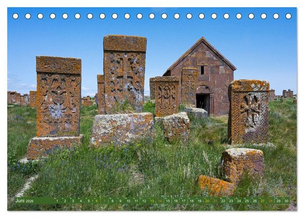 Produktbild: Armenien entdecken (Tischkalender 2026 DIN A5 quer), CALVENDO Monatskalender