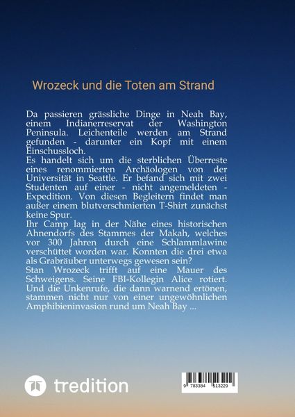 Produktbild: Unken-Ruf, Kriminaler Roman von der Washington Peninsula