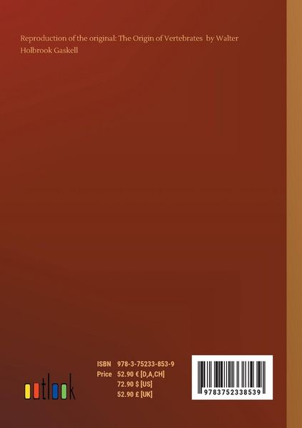 Produktbild: The Origin of Vertebrates