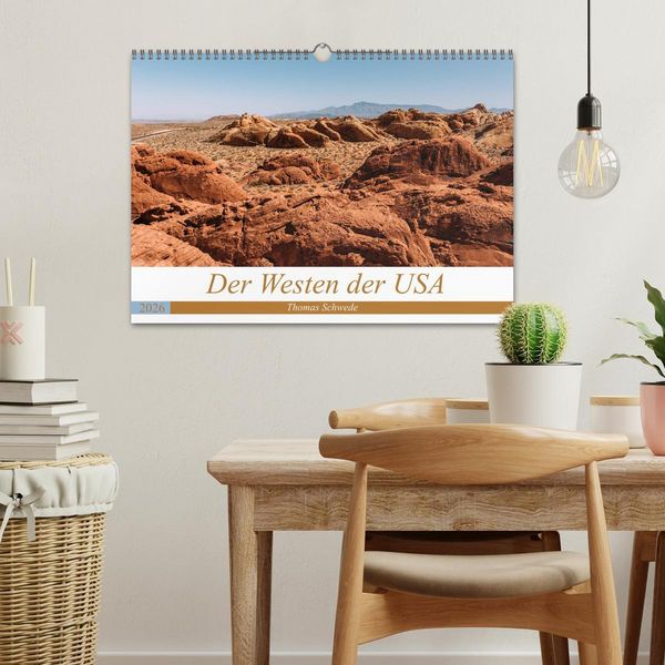 Produktbild: Der Westen der USA (Wandkalender 2026 DIN A3 quer), CALVENDO Monatskalender