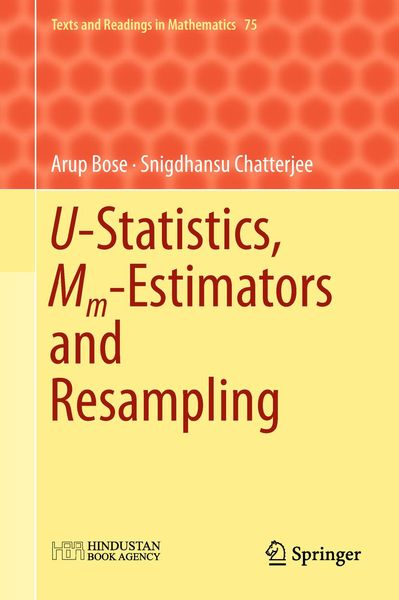 Produktbild: U-Statistics, Mm-Estimators and Resampling
