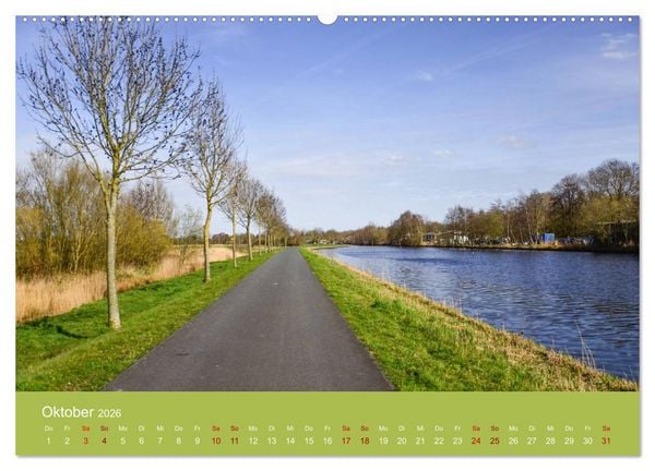 Produktbild: Wilhelmshaven - Sonne, K&uuml;ste und Meer (hochwertiger Premium Wandkalender 2026 DIN A2 quer), Kunstdruck in Hochglanz