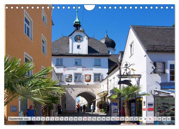 Produktbild: Eine Perle Oberbayerns - Rosenheim (Wandkalender 2026 DIN A4 quer), CALVENDO Monatskalender