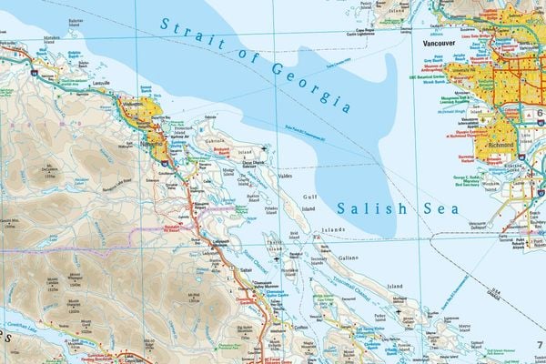 Produktbild: Reise Know-How Landkarte Vancouver Island (1:250.000)