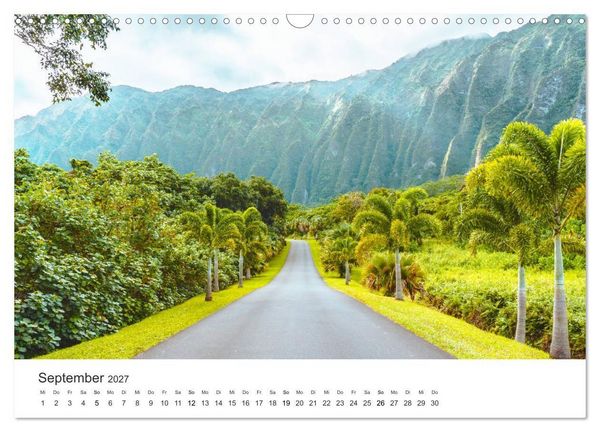 Produktbild: Himmlisches Hawaii (Wandkalender 2027 DIN A3 quer), CALVENDO Monatskalender