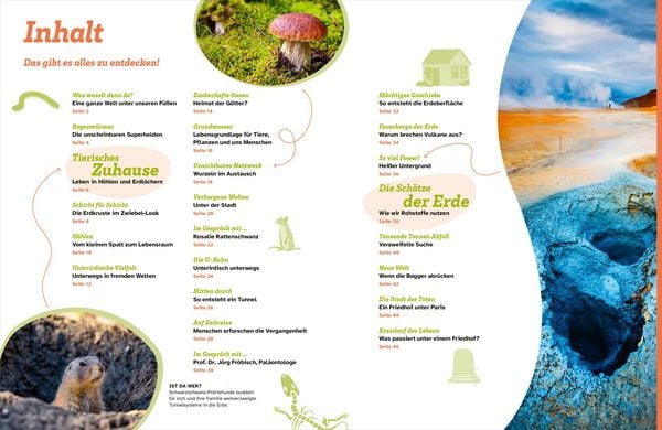 Produktbild: WAS IST WAS Unter der Erde. Verborgene Welten